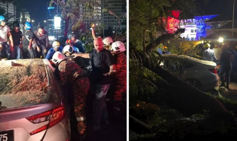 Klang Valley storm claims motorist's life as flash floods hit Petaling Jaya