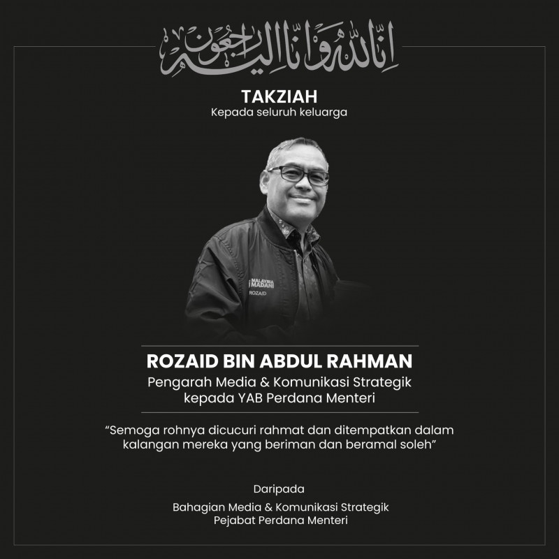 PM’s media director Rozaid Abdul Rahman dies