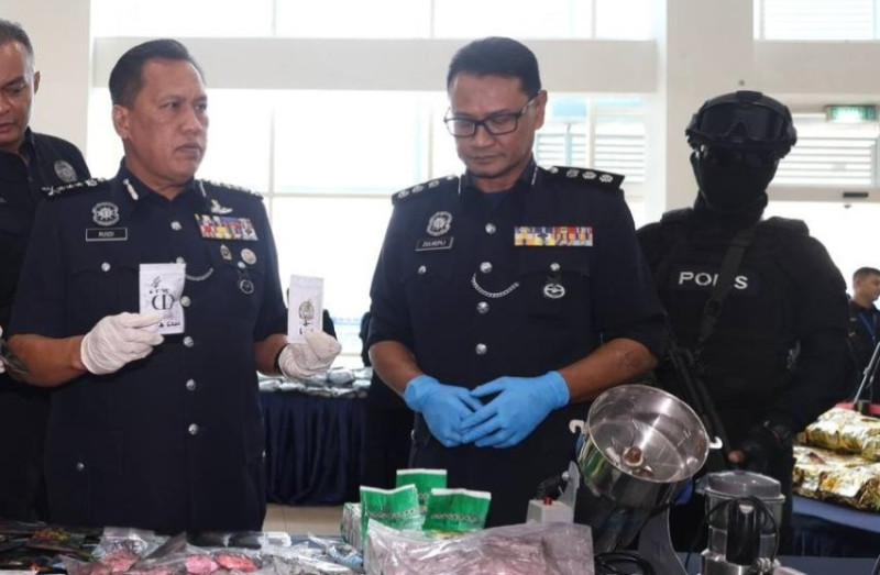 Police dismantle three drug syndicates, seize narcotics worth RM16 million in Klang Valley
