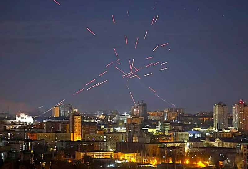 Russia launches scores of drones on Ukraine, four people injured, Kyiv says