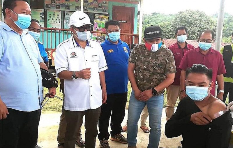 300 of Sabah’s Sonsogon tapped for Covid-19 jabs 