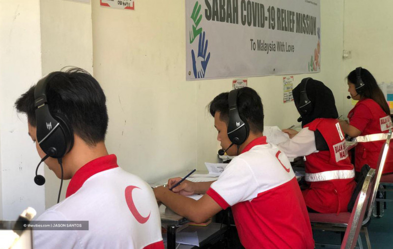 Red Crescent’s Sabah call centre lends ear to the despondent
