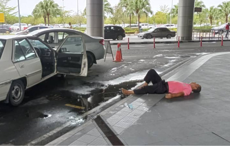 Amok Sabah driver has habit of ‘abandoning’ airport limo in queue