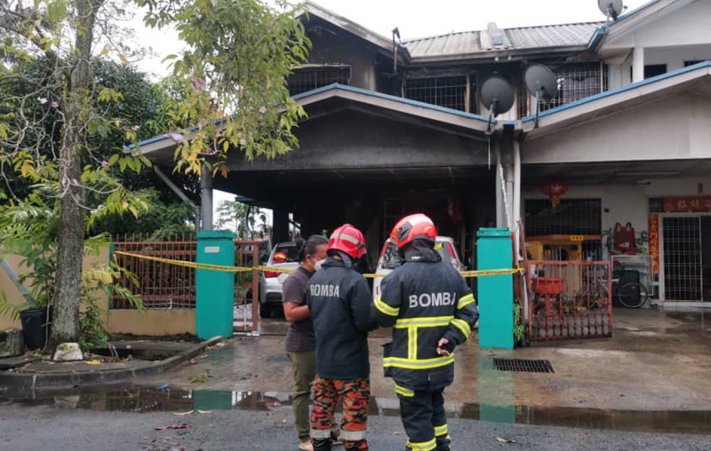 Family of 4 killed in Penampang fire