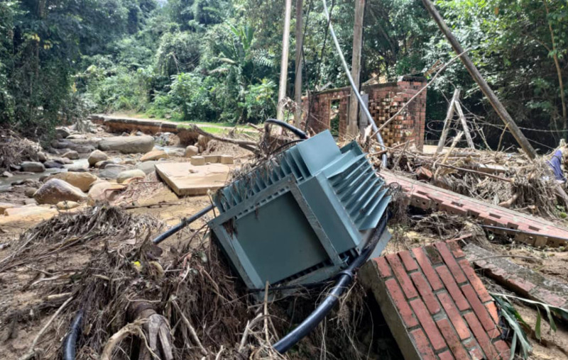 Electricity, water supplies return to flood-stricken Sugud