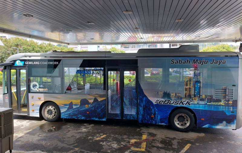 Sabah Takes Delivery Of 1st Electric Bus Malaysia The Vibes