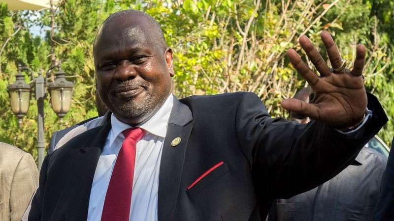South Sudan says arrested VP Machar tried to stir rebellion