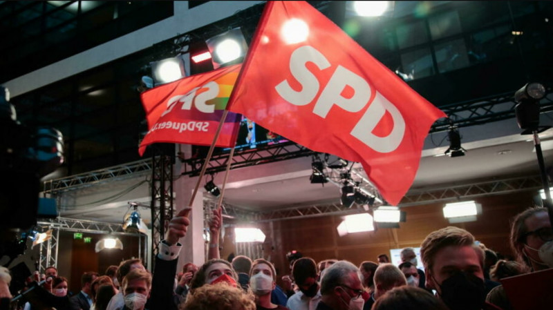 Scrum for chancellery as SPD takes lead in post-Merkel election