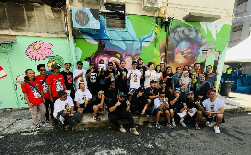 Art project in KK’s back alley aims to shed negative stigma