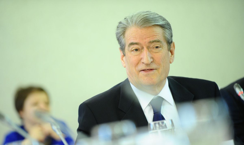 Albania ex-PM says UK banned him from entering