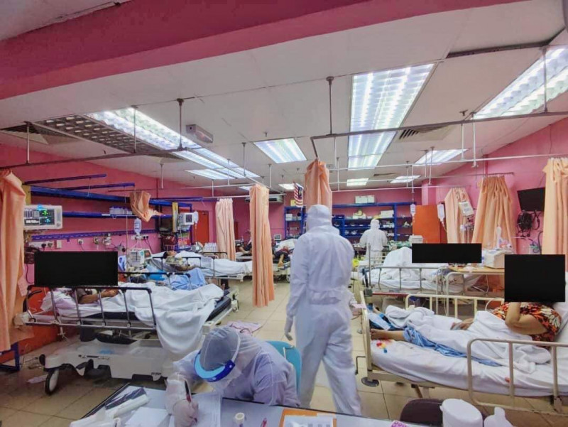 Struggling Sandakan hospital pleads for people to obey SOPs, get jabs