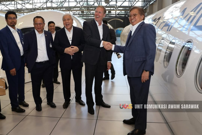 Sarawak - Airbus to jointly chart aerospace industry roadmap
