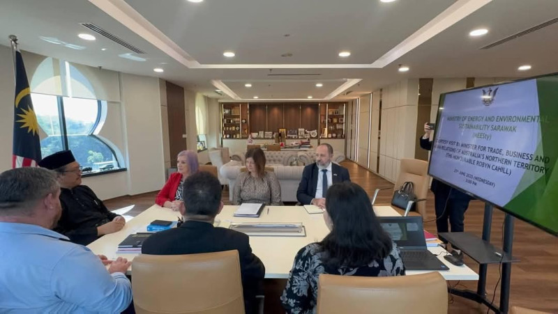 Australia expresses interest in sustainable energy collaboration with Sarawak