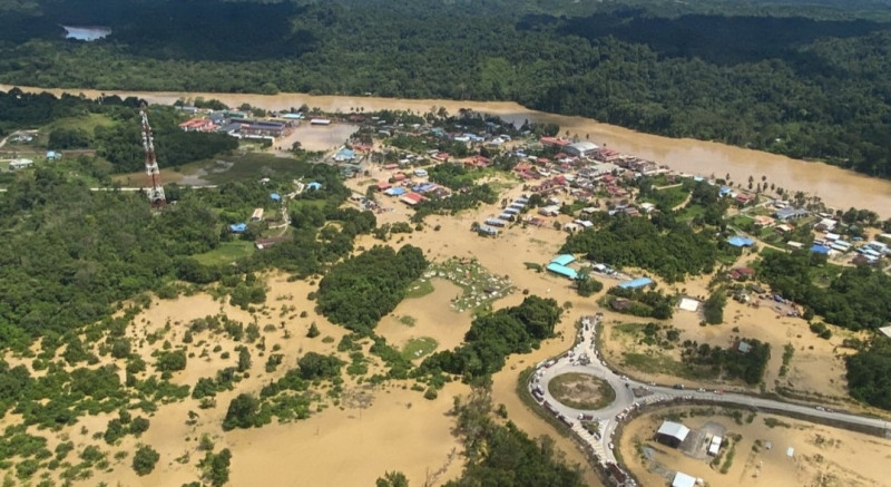 Power supply to flooded S’wak villages cut off, areas still inaccessible