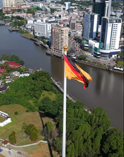 Sarawak’s new RM30 million ‘tourism icon’ flagpole completed 