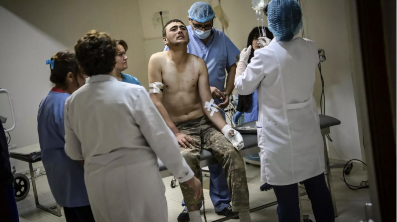 Missile strikes hit Azerbaijan cities