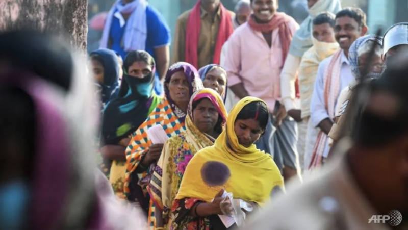 Millions queue to vote as India state election gets under way