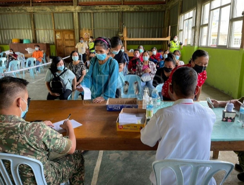 Combat-style field vaccinations in remote S’wak proving successful
