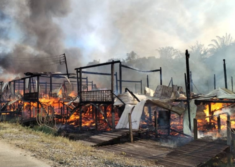 At least 350 left homeless in yet another longhouse blaze