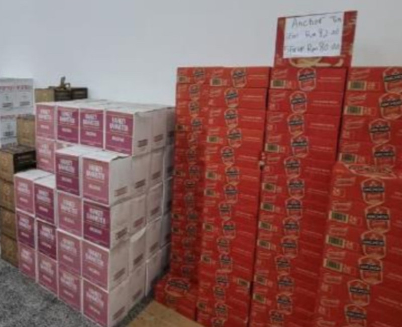 RM45 million worth of illegal alcohol, cigarettes seized in Sarawak