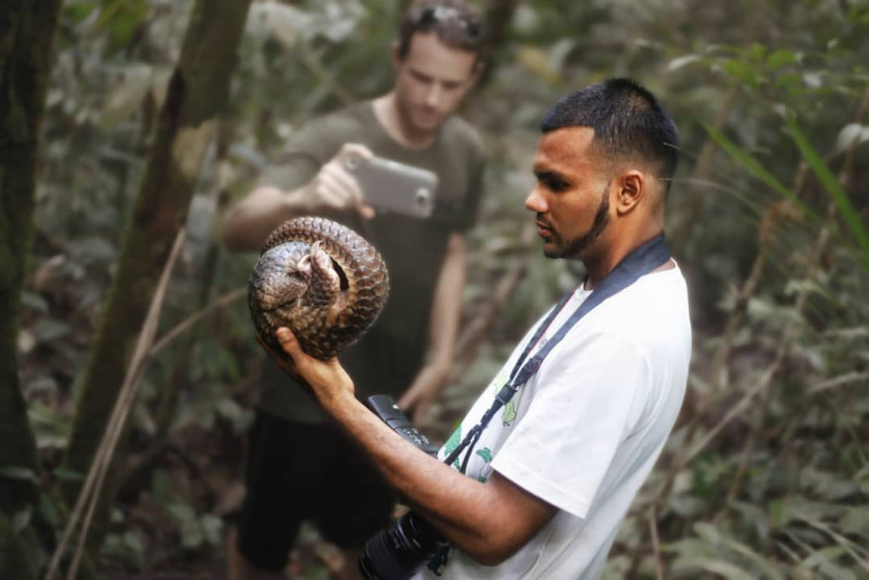 Chance encounter sparks passion for pangolin conservation