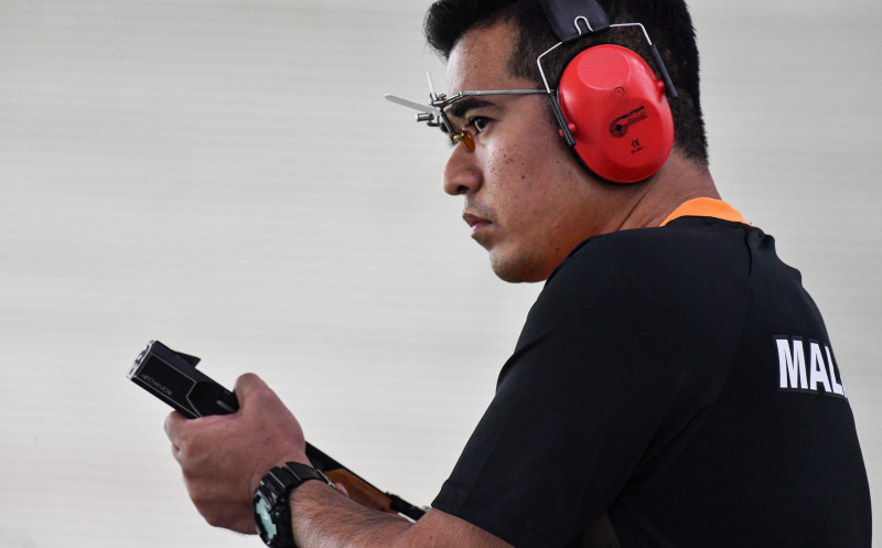 SEA Games: national shooter Hafiz misses out on gold by two points