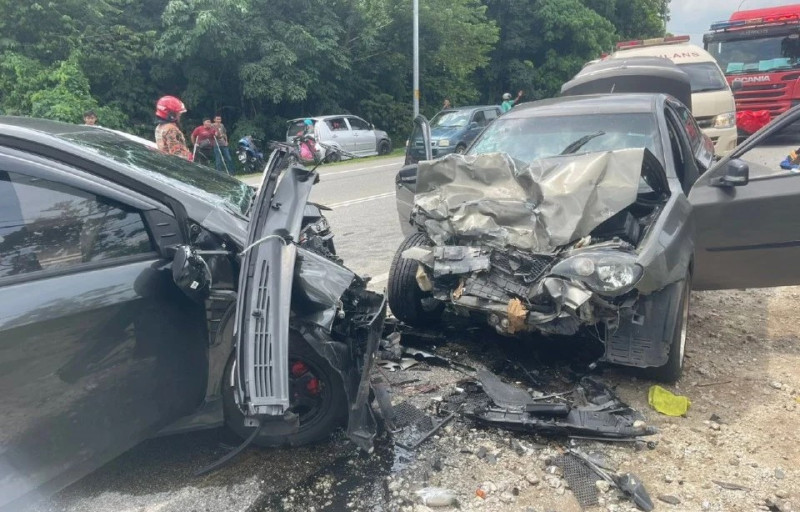 Nine-year-old girl killed in head-on crash after car crosses to opposite  lane