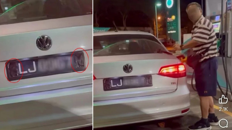 Johor authorities probe alleged tampering of Singapore number plates to purchase subsidised RON95