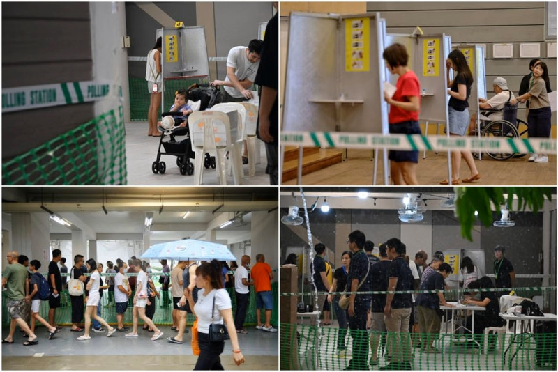 Singapore GE2025: Nearly half of voters cast ballots by noon as overseas polling underway