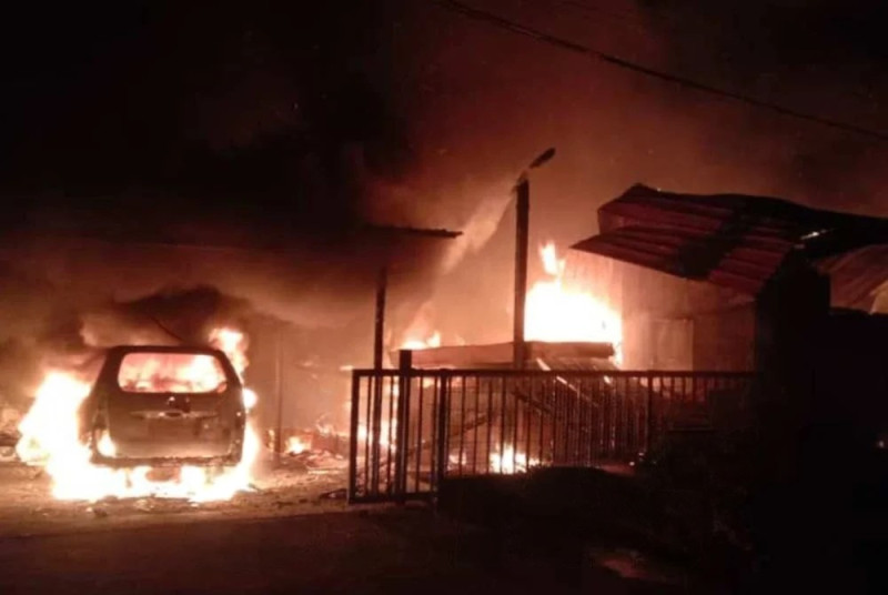Six-year-old girl dies in pre-dawn house fire in Tambunan
