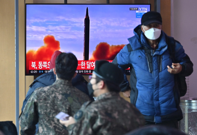 North Korea resumes weapons test blitz, fires ballistic missile