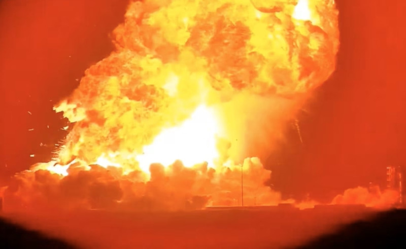 SpaceX Starship explodes again, this time on the ground