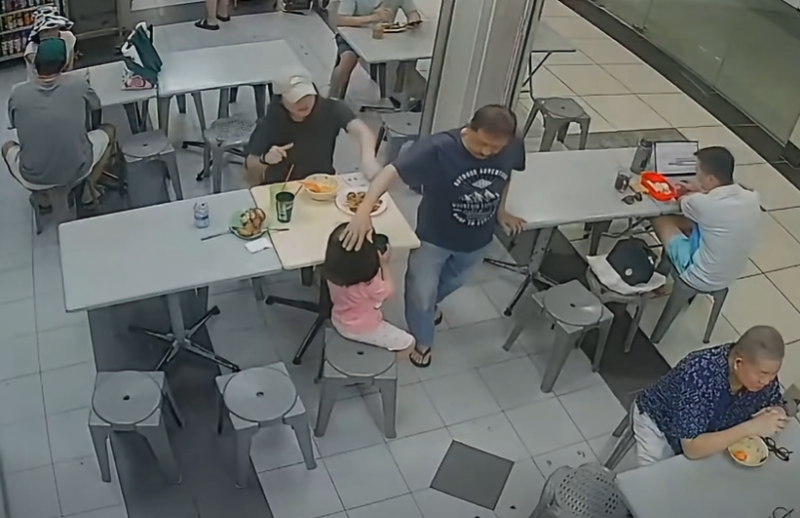 Singapore police probe assault of 73-year-old man after he patted toddler’s head at food court