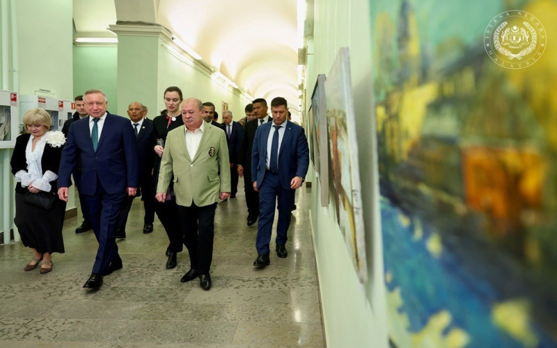 Sultan Ibrahim makes historic visit to Smolny Complex in St Petersburg