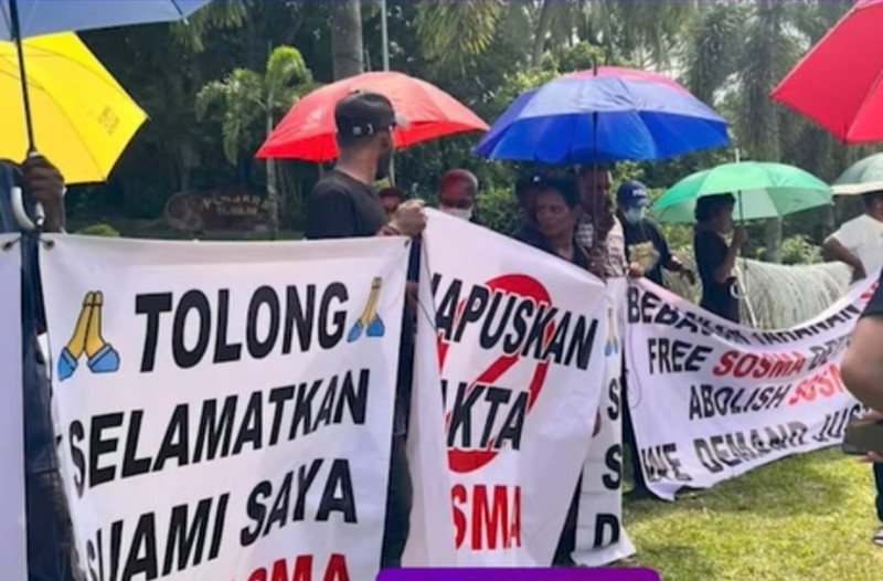 Police investigate hunger strike by families of Malaysian anti-terrorism detainees