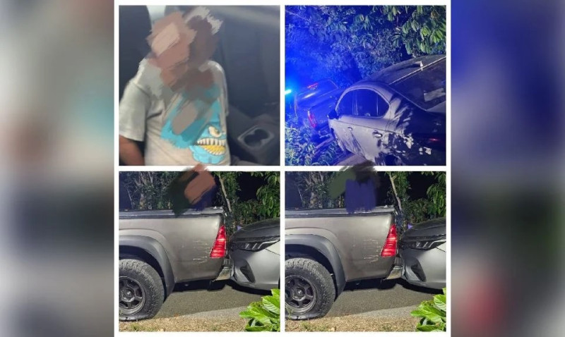Police fire shots to stop multiple repeat offender after ramming patrol vehicle