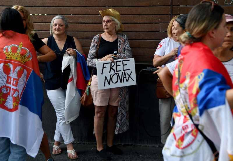 No-Vax Djokovic forced to spend weekend in immigration detention