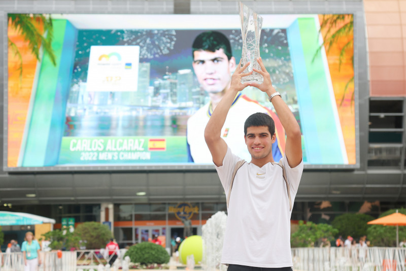 Miami teen champ Alcaraz inspired by Nadal