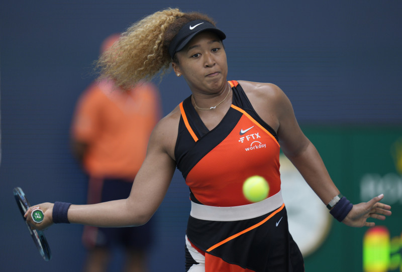 Tearful Osaka reaches first Miami Open final