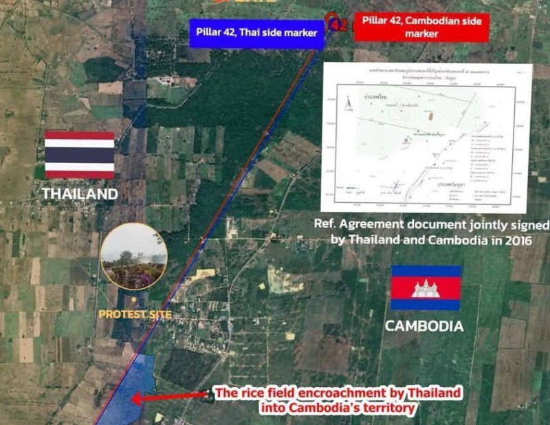 Cambodia accuses Thai troops of seizing border village in alleged attempt at annexation