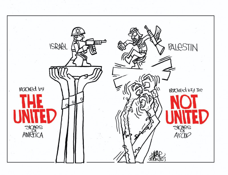 The united and the not united – cartoon by Zunar