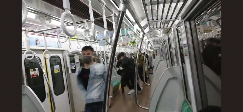 At least 8 injured after knife, fire attack on Tokyo train