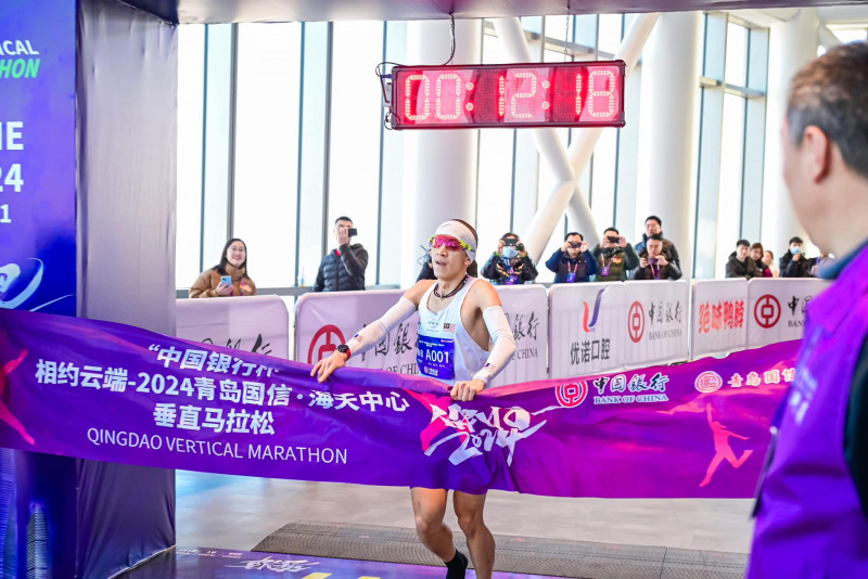 Malaysian Soh Wai Ching breaks record at tower run in China