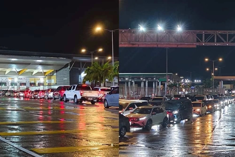 Record weekend traffic at Bukit Kayu Hitam as over 17,000 leave Malaysia for Thailand