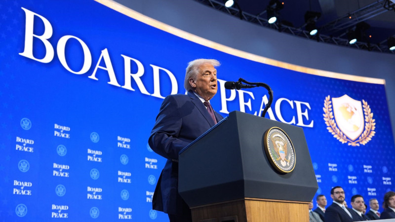 Bored of Peace, Trump’s peace persona contrasts with aggressive military actions against Iran