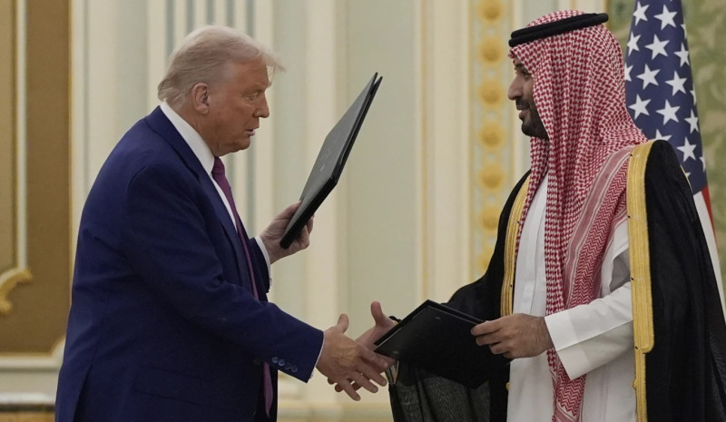 Trump’s Mideast trip splashes out on deals and diplomacy but is unusually quiet on human rights