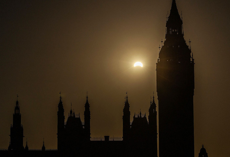 Millions across UK and Europe witness spectacular solar eclipse