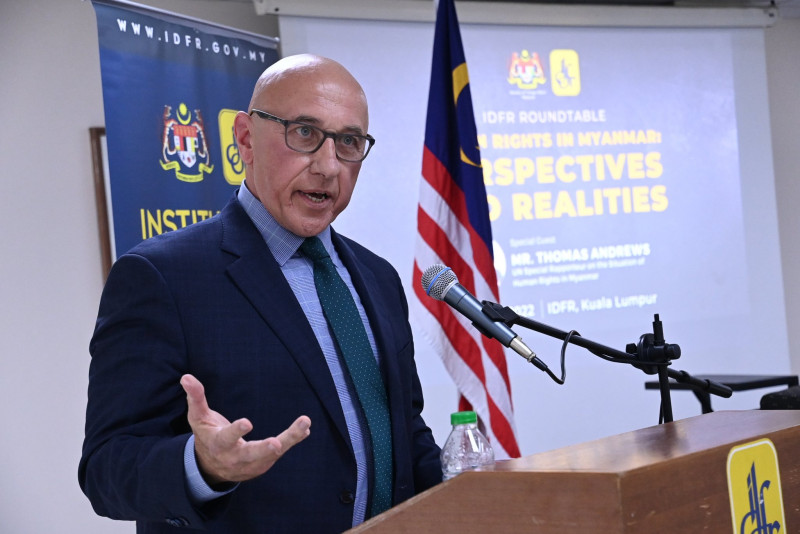 UN expert lauds Malaysia’s handling of Myanmar human rights crisis