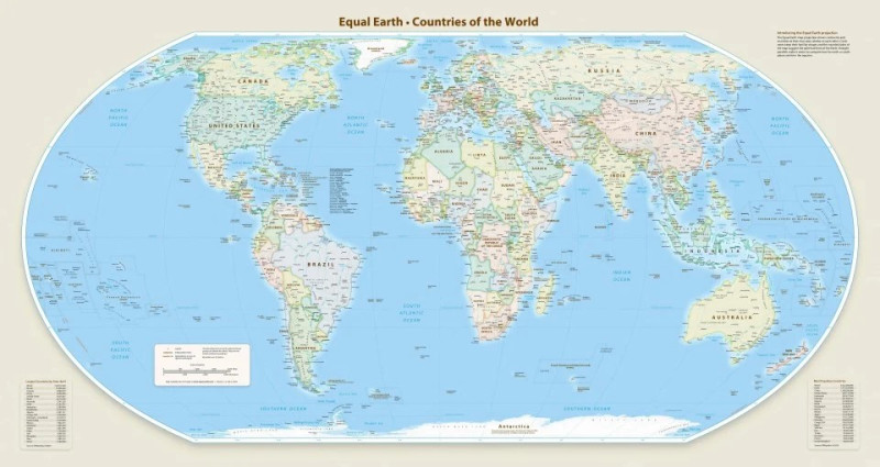 UN backs new world map, US objects to Africa’s bigger representation