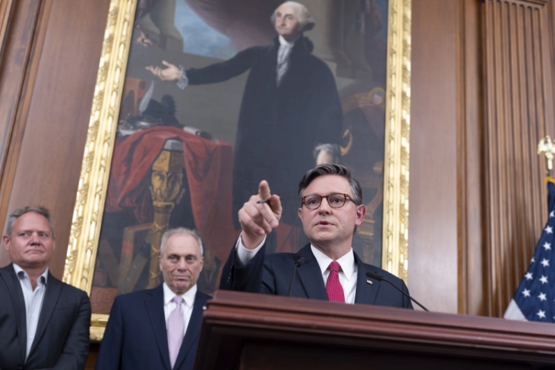 Republicans muscle Trump's sweeping tax-cut and spending bill through Congress